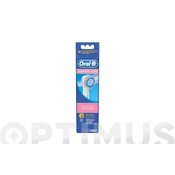 CEPILLO DENTAL RECAMB.3 U ENCIAS SENSIBLES ORAL-B