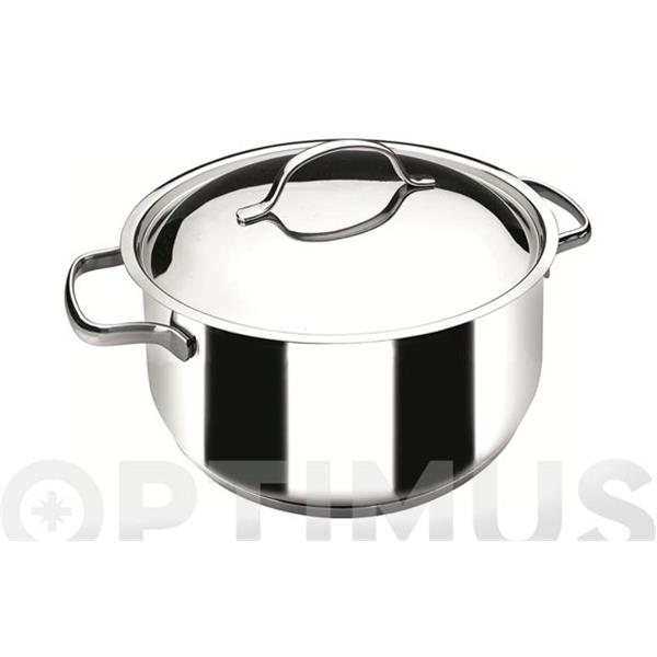 CACEROLA INOX. BASIC 3.5L. 24cm. LACOR