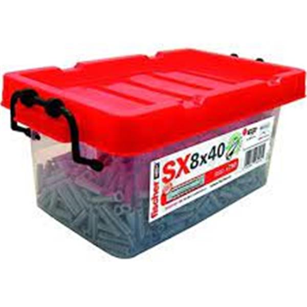 CUBO GRANDE TACOS SX PLUS 8X40 1000 UDS. + 5 BROCAS