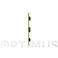 CERRADURA SEGURIDAD EMBUTIR 3 PUNTOS 2010-3/50-DS15/70D CORTO CROMO MATE