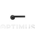 9699807 MANETA INOX ROSETA (JOC) L-NEGRA(132)