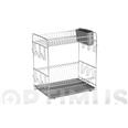 ESCURREPLATOS GRANDE INOX 18/8 GRIS